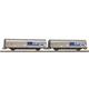 PIKO 28309 CH-SBBC 2 Schiebewandwagen Hbbillnss 391-4 und 976-2 railCare, Ep VI - H0 1:87