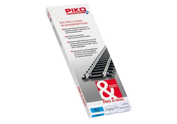 PIKO 55212 R2 gebogenes Gleis R422 mm, 6 Stück - H0 (1:87) | Bild 2
