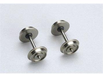 PIKO 56052 DC-Radsatz 10,3 mm, 2 Stück - H0 (1:87)