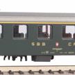 PIKO 94380 SBB Personenwagen EWI 1.Klasse grün, alte Schrift, Ep. IV - N (1:160) | Bild 1