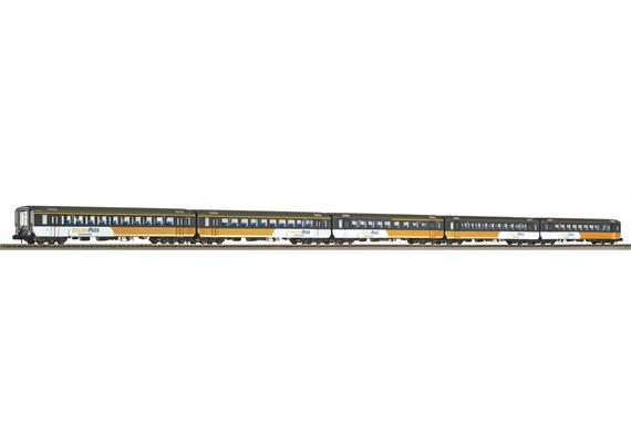 PIKO 94399 BLS 5er Set Personenwagen EW I Golden Pass - N (1:160)