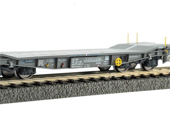 PIKO 96699 LBA-CH Panzertransportwagen Nr. 040-3, Ep. VI - H0 (1:87) | Bild 4