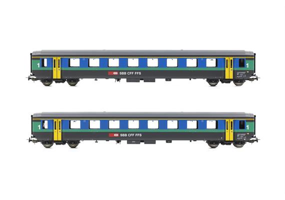 PIKO 96797AC SBB 2 EW I 1.Klasse Papagei Ep.V, AC 3L - H0 (1:87) | Bild 1