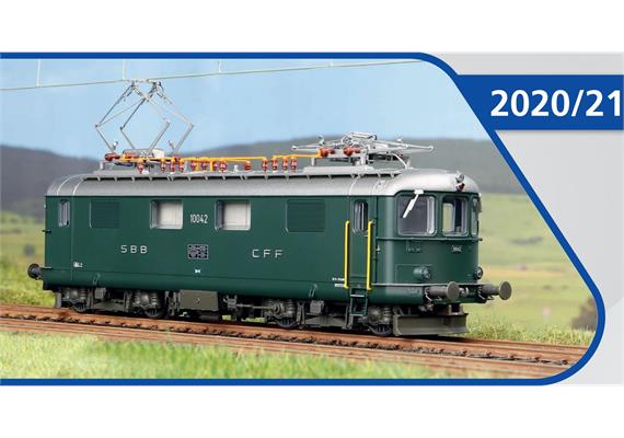 PIKO 96876 SBB Elektrolok Re 4/4 2. Serie 10042 grün AC mit Sound | Bild 2