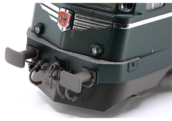 PIKO 97214 SBB Kantonslok Ae 6/6 11409 BASELLAND grün, Ep. IV, DCS - H0 (1:87) | Bild 5