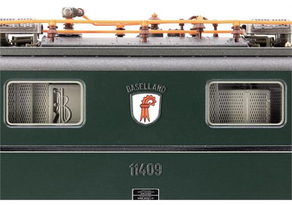 PIKO 97215 SBB Kantonslok Ae 6/6 11409 BASELLAND grün, Ep. IV, ACS - H0 (1:87) | Bild 2