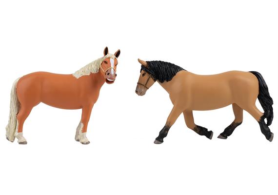 POLA 331552 2 Kaltblutpferde - G (1:22,5)
