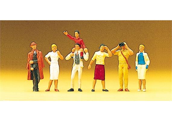 Preiser 10026 stehende Zuschauer - H0 (1:87)