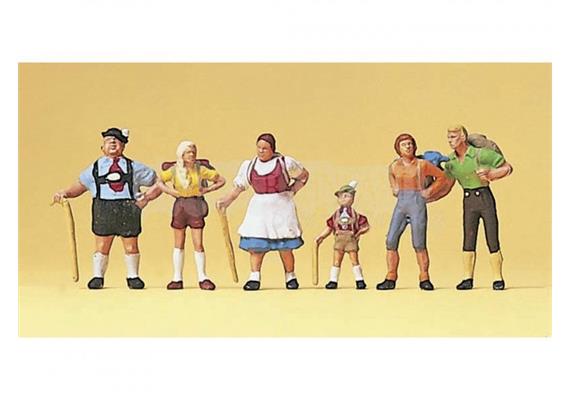 Preiser 10280 Familie Krause im Allgäu