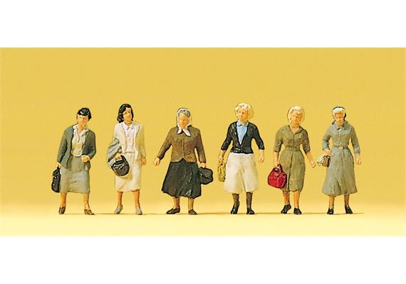 Preiser 10365 Pendlerinnen zur Bahn - H0 (1:87)