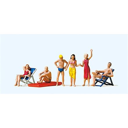 Preiser 10428 Am Badesee - H0 (1:87)