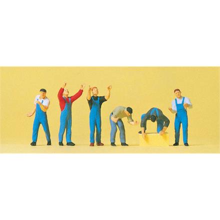 Preiser 10497 Gerüstbauer - H0 (1:87)