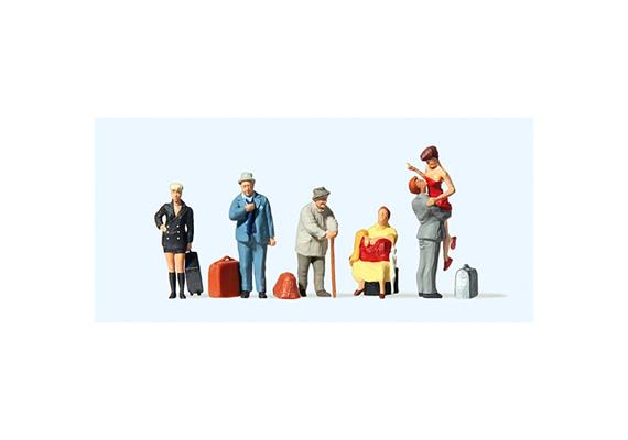 Preiser 10540 Reisende - H0 (1:87)