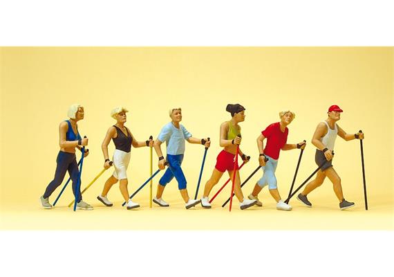 Preiser 10575 Nordic Walking - H0 (1:87)