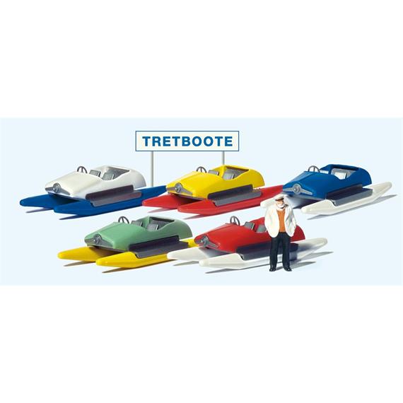 Preiser 10685 Tretbootverleih - H0 (1:87)