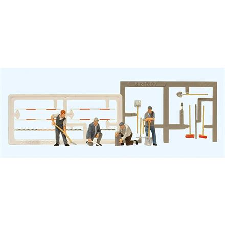 Preiser 10780 Feldgeschworene mit Messlatten - H0 (1:87)