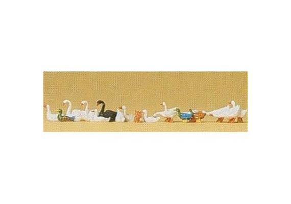 Preiser 14167 Enten, Gänse, Schwäne - H0 (1:87)