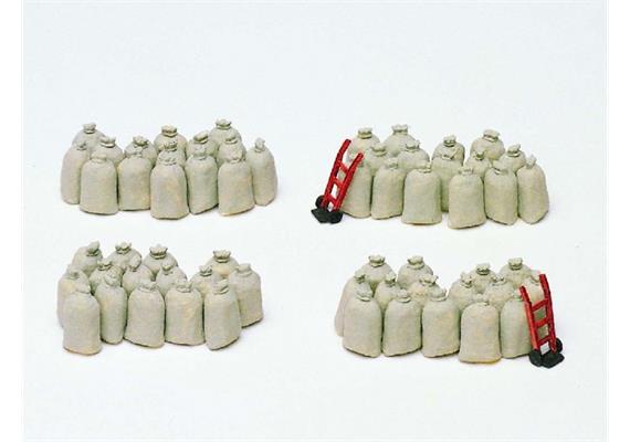 Preiser 17102 Jutensäcke HO