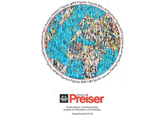 Preiser 2022/1 Gesamtkatalog PK 28 deutsch/englisch