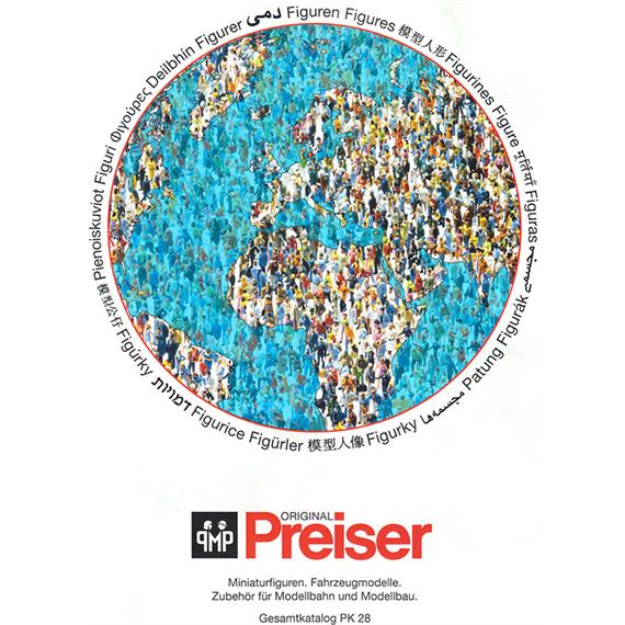 Preiser 2022/1 Gesamtkatalog PK 28 deutsch/englisch