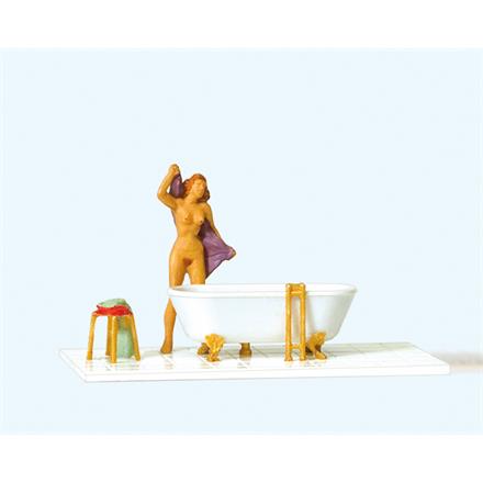 Preiser 28159 Frau an der Badewanne - H0 (1:87)