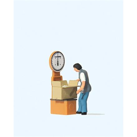 Preiser 28244 Versandarbeiterin - H0 (1:87)