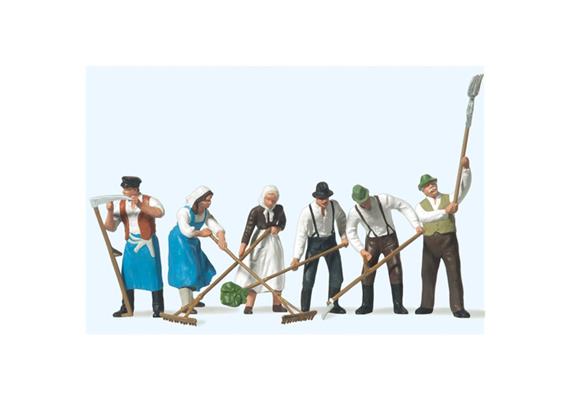 Preiser 65330 Heuernte - Spur 0 (1:43)