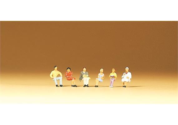 Preiser 79013 Sitzende Personen - N (1:160)