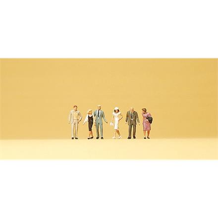 Preiser 79047 Passanten elegant gekleidet - N (1:160)