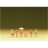 Preiser 79070 Familie Krause am Strand - N (1:160)