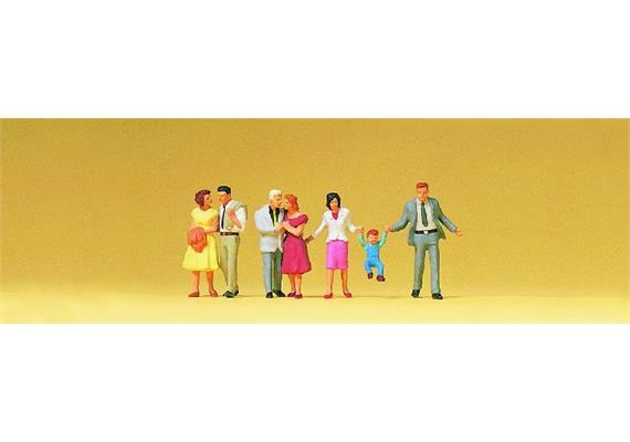 Preiser 79190 gehende Paare N