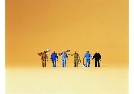 Preiser - Gleisbauarbeiter