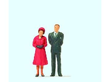 Preiser HM The Queen and Prince Philip HO