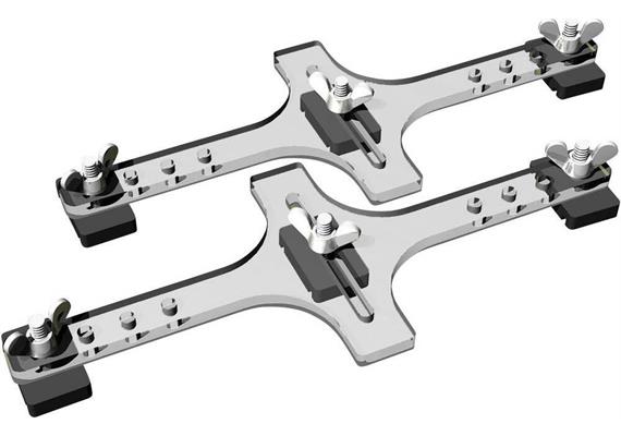 Proses PFT-HO-01 Flexgleishalter (Paar) - H0 (1:87) | Bild 2