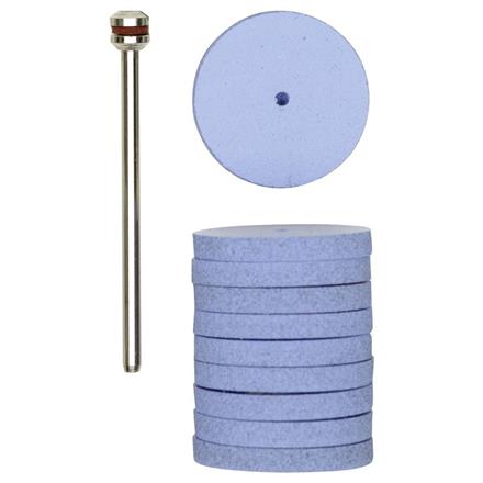 Proxxon 28 294 Elastische Silikonpolierkörper Scheibenform Ø 22 mm Rechtslauf Rundschaft