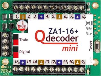 Qdecoder QD223 Lichtsignaldecoder Qdecoder ZA1-16+-mini
