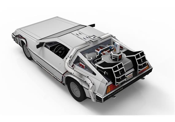 Revell 00221 Time Machine - Back to the Future DeLorean - 3D Puzzle | Bild 4