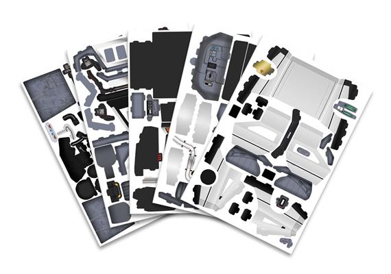 Revell 00221 Time Machine - Back to the Future DeLorean - 3D Puzzle | Bild 6