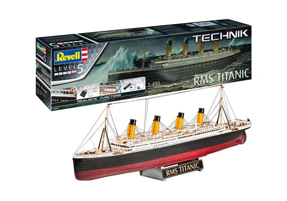 Revell 00458 RMS Titanic - Technik - Massstab 1:400 | Bild 1