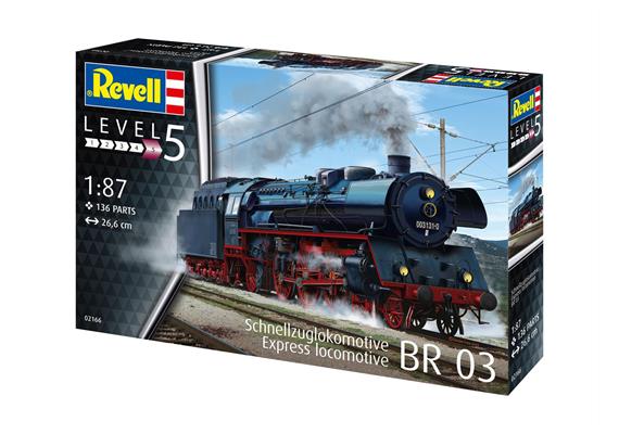 Revell 02166 Standard express locomotive 03 class with tender - H0 (1:87) | Bild 6