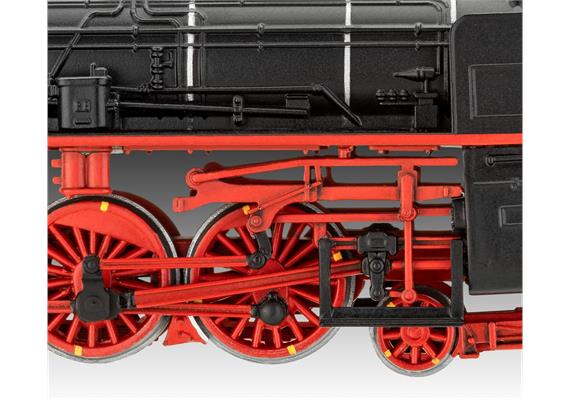 Revell 02168 Schnellzuglokomotive S3/6 BR18 mit Tender , Bausatz - H0 1:87 | Bild 4