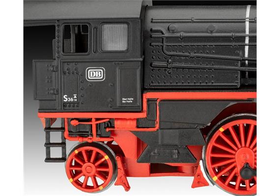 Revell 02168 Schnellzuglokomotive S3/6 BR18 mit Tender , Bausatz - H0 1:87 | Bild 6