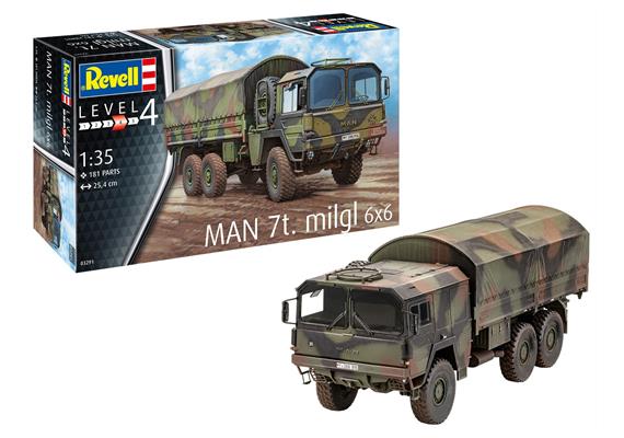 Revell 03291 MAN 7t Milgl - Maßstab 1:35 | Bild 1