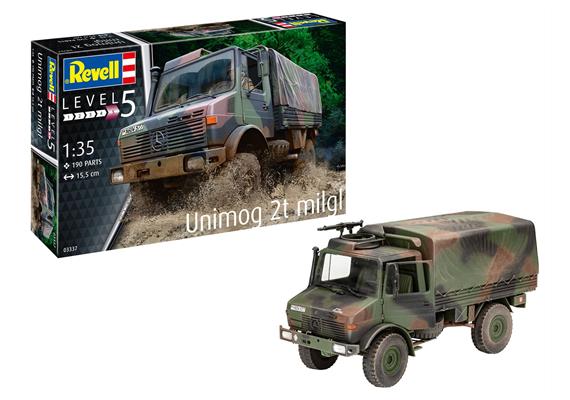 Revell 03337 Unimog 2T milgl - Massstab 1:35 | Bild 1