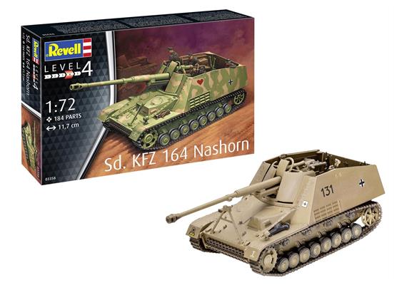 Revell 03358 Sd.Kfz. 164 Nashorn - Massstab 1:72 | Bild 1