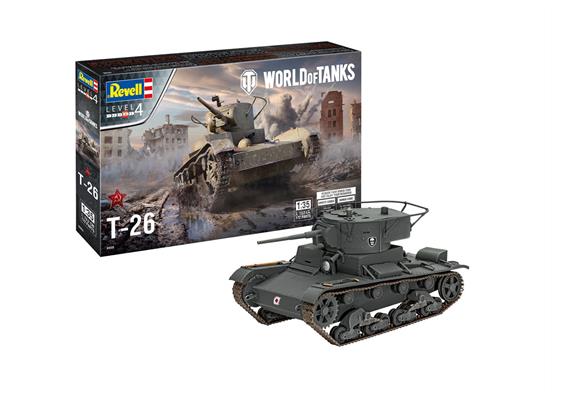 Revell 03505 T-26 "World of Tanks", Massstab 1:72 | Bild 1