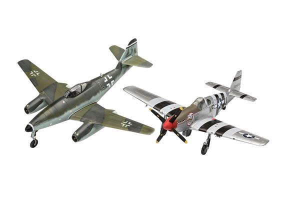 Revell 03711 Combat Set Messerschmitt Me262 & P-51B Mustang, 1:72 | Bild 2