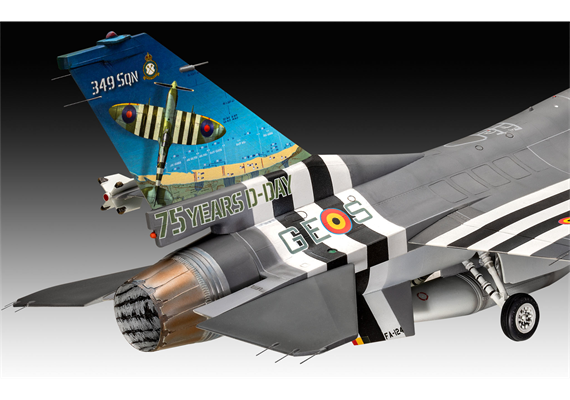 Revell 03802 50th Anniversary F-16 Falcon - Massstab 1:32 | Bild 5