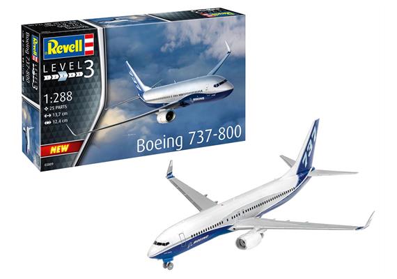Revell 03809 Boeing 737-800 - Massstab 1:288 | Bild 1