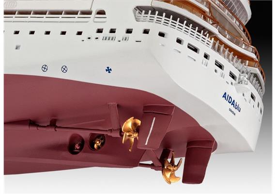 Revell 05230 Cruise Ship AIDA (AIDAblu, sol, mar or stella) - Massstab 1:400 | Bild 2